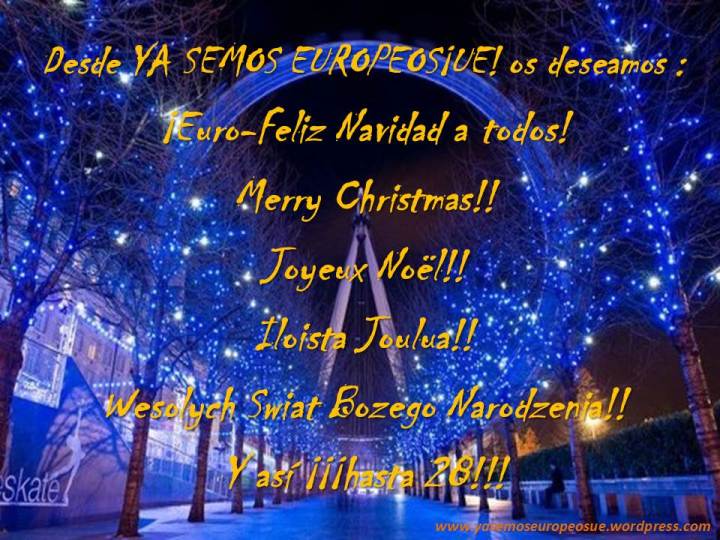 felicitación navideña